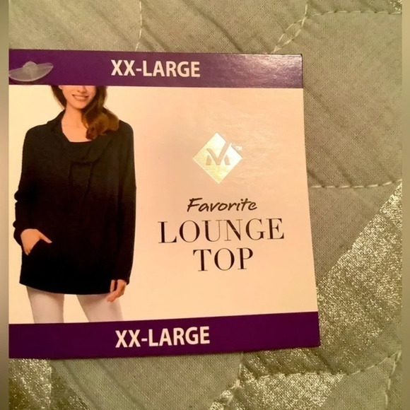 NWT~LOUNG TOP~INDESCRIBABLE COMFORTABLE ~ XXL - Picture 1 of 5